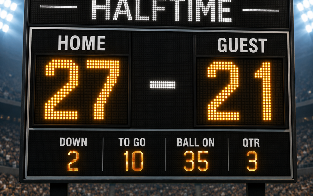 It’s Halftime. What’s the Score?